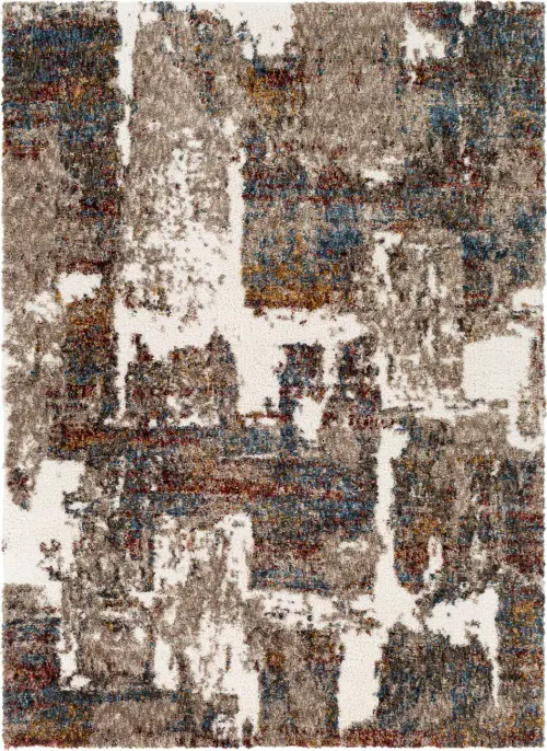Modern Loom Celestial shag CSG-2305 Multi-Colored Power Loomed Synthetic Rug