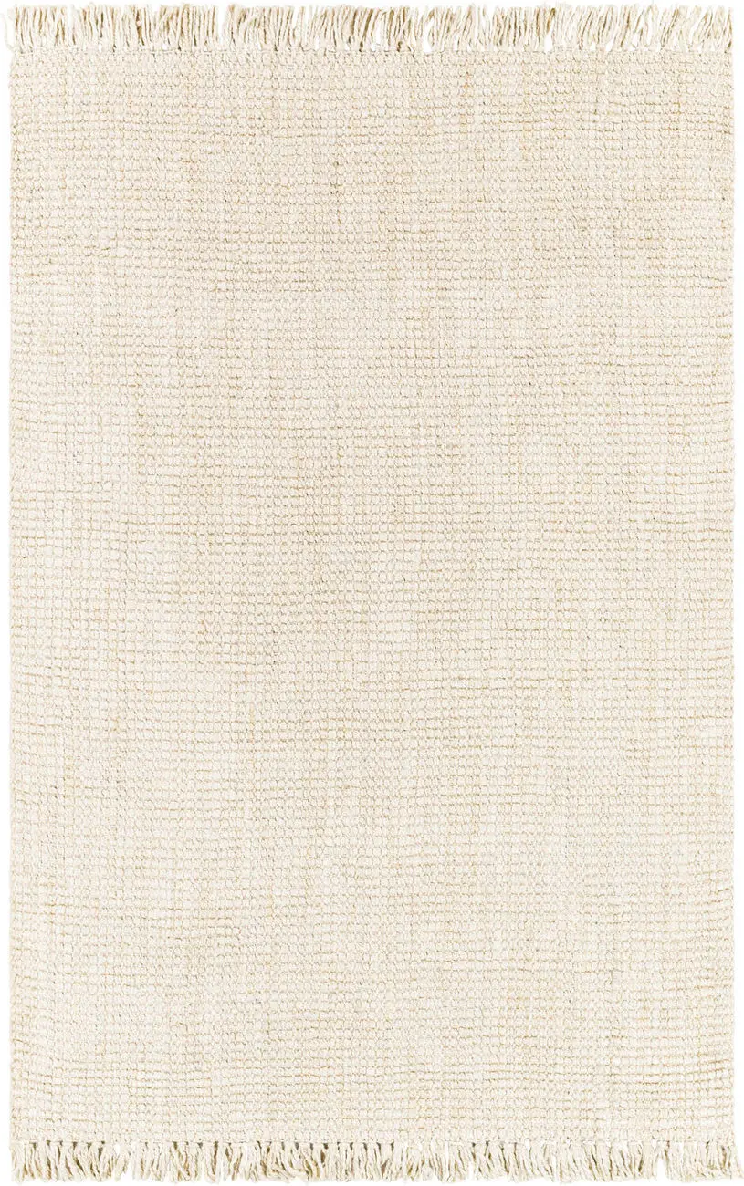 Modern Loom Chunky Naturals CYT-2301 White Hand Woven Natural Fiber Rug