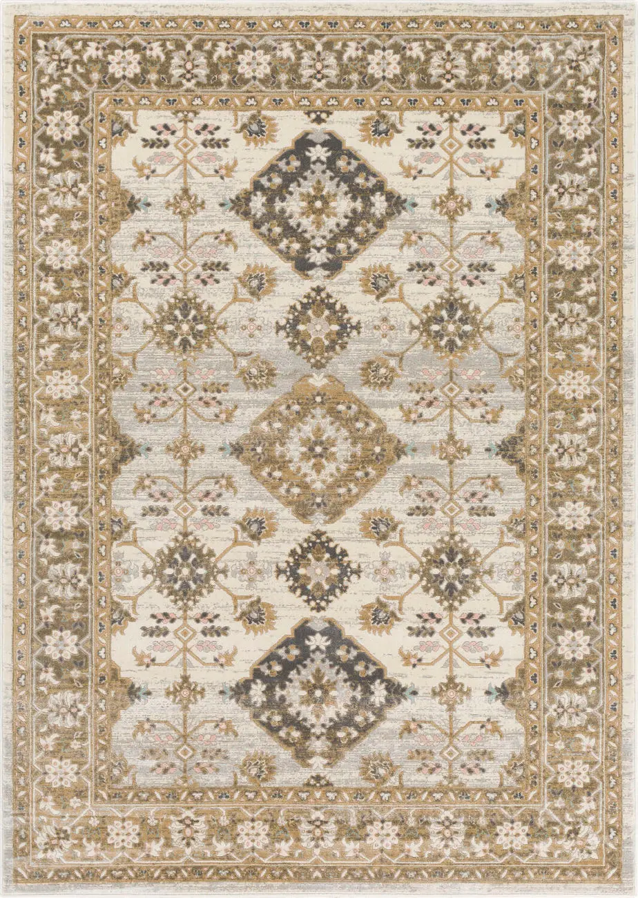 Modern Loom Dryden DDN-2312 Beige Power Loomed Synthetic Rug