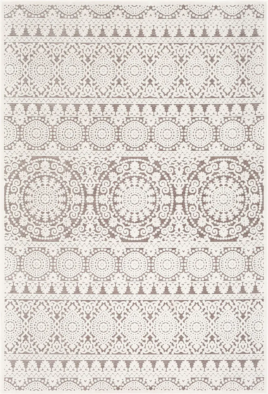 Dantel DTL-2317 Black Natural Fiber Patterned Rug