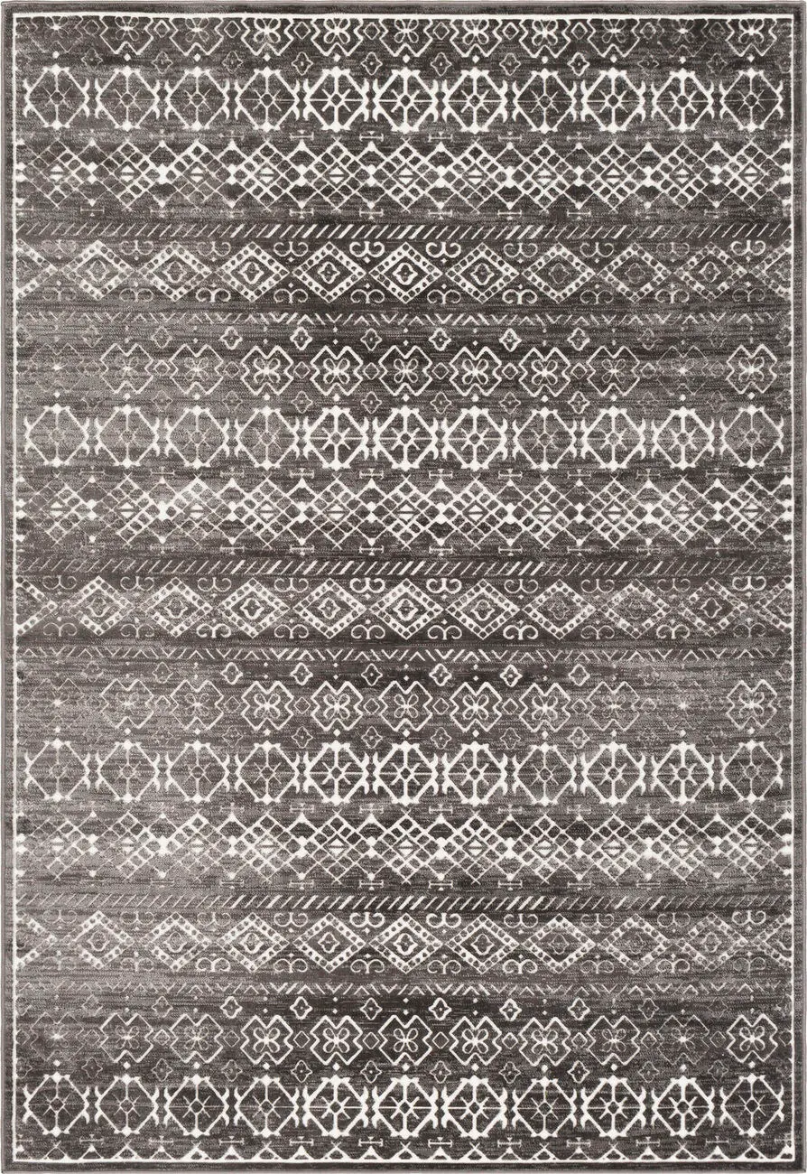 Dantel DTL-2327 Gray Southwestern Cotton Rug