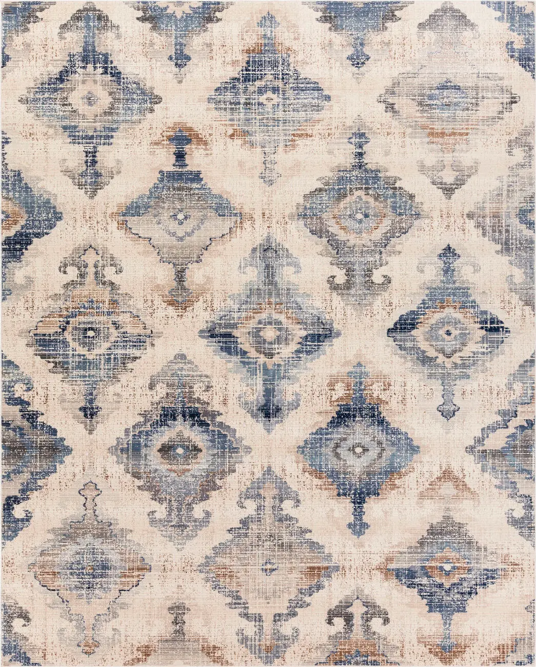 Aiktonent Dub-2310 Brown Synthetic Transitional Rug