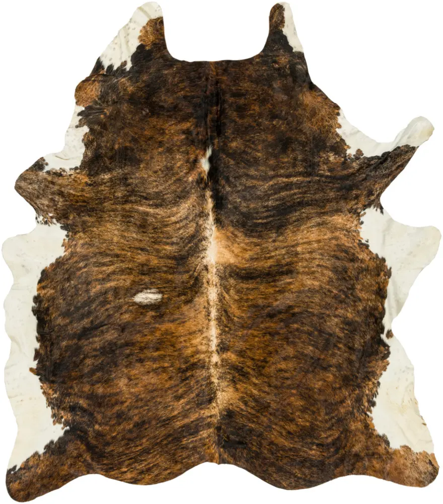 Duke DUK-1003 Camel Leather Oddly Shaped Rug