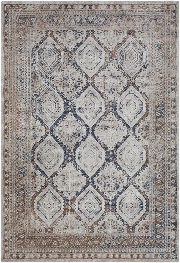 Durham DUR-1004 Beige Patterned Synthetic Rug