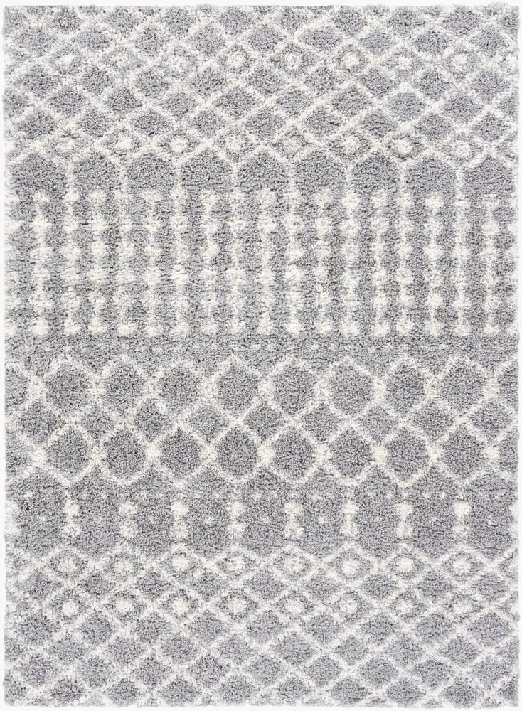 Deluxe Shag DXS-2313 gray Rug