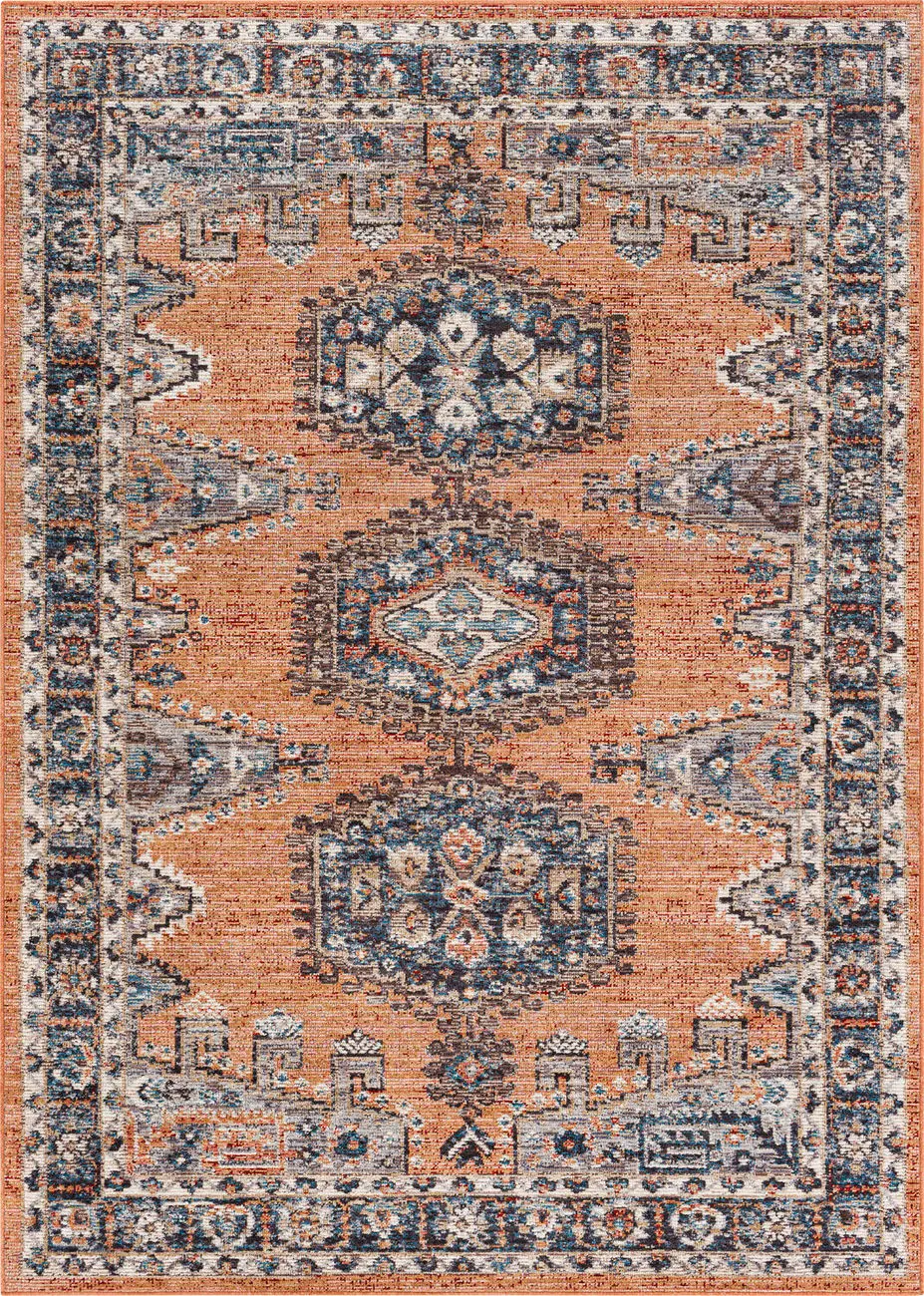 Modern Loom Aegacliter AER-2309 Brown Power Loomed Synthetic Rug