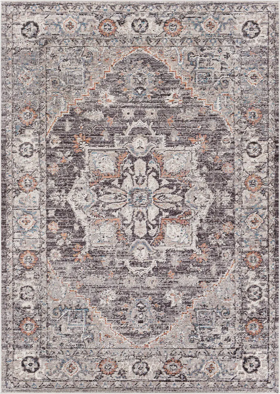 Modern Loom Aegacliter AER-2311 Gray Power Loomed Synthetic Rug