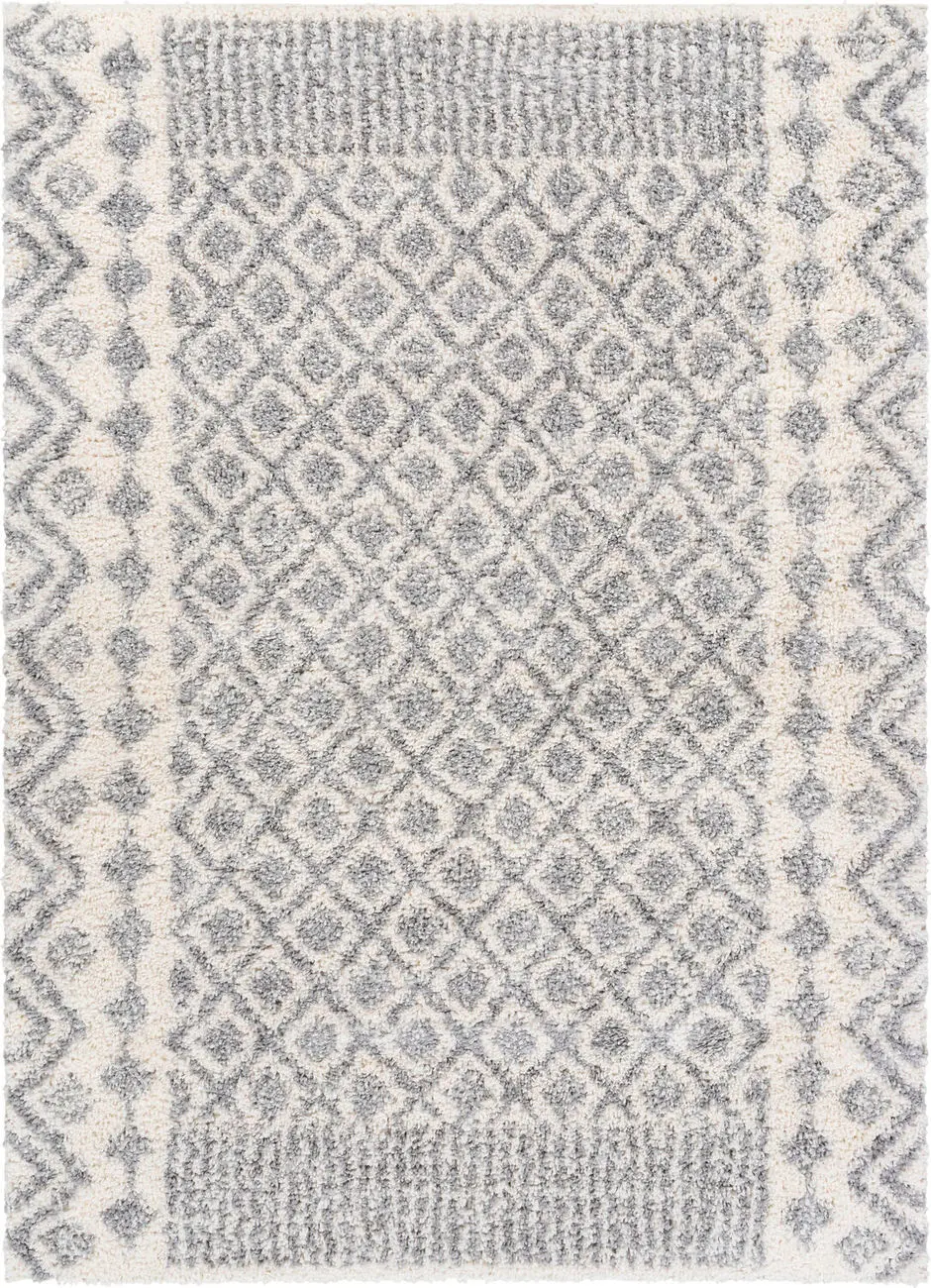 Modern Loom Afragusa AFA-2308 Cream Hand Woven Synthetic Rug