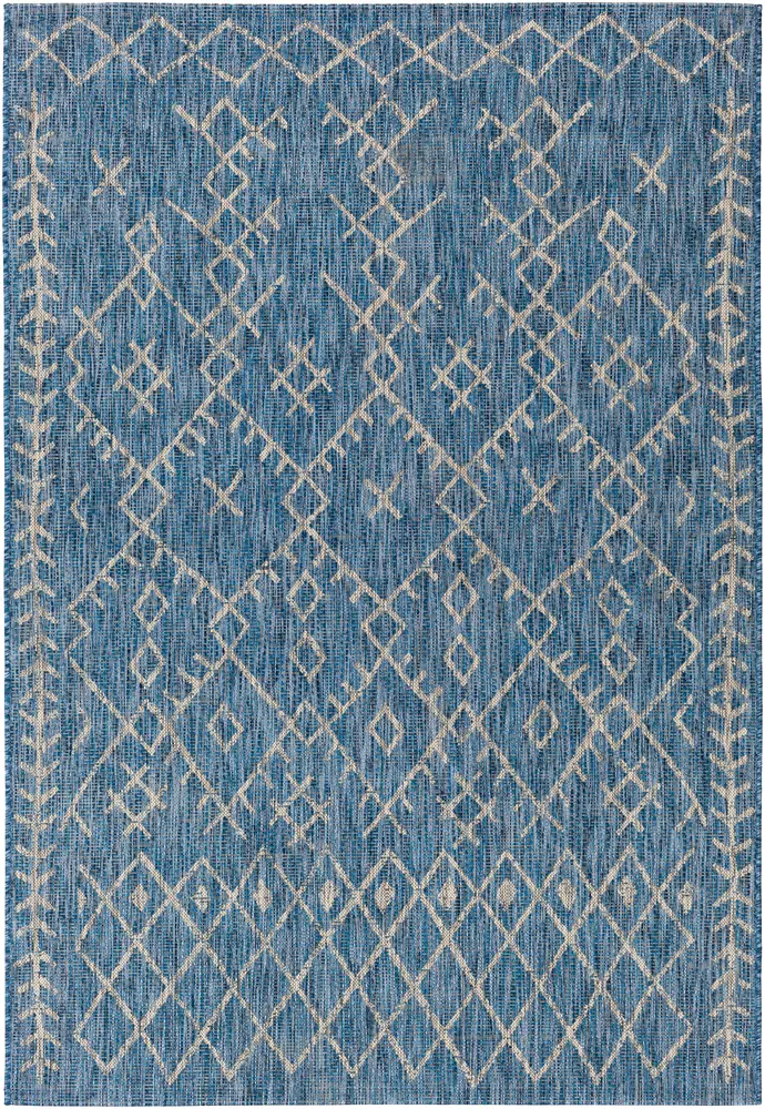 Alamark ALK-2329 Denim Abstract Patterned Rug
