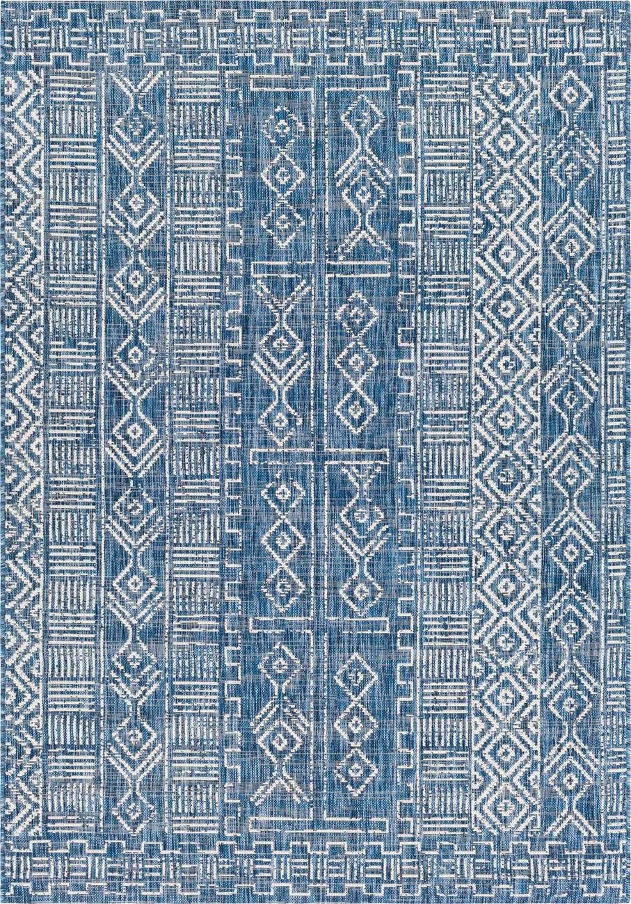 Eagean EAG-2346 Blue Patterned Southwestern Rug