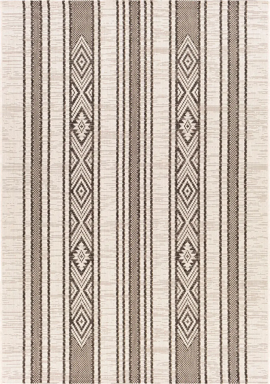 Modern Loom Alamark ALK-2352 Beige Power Loomed Synthetic Rug