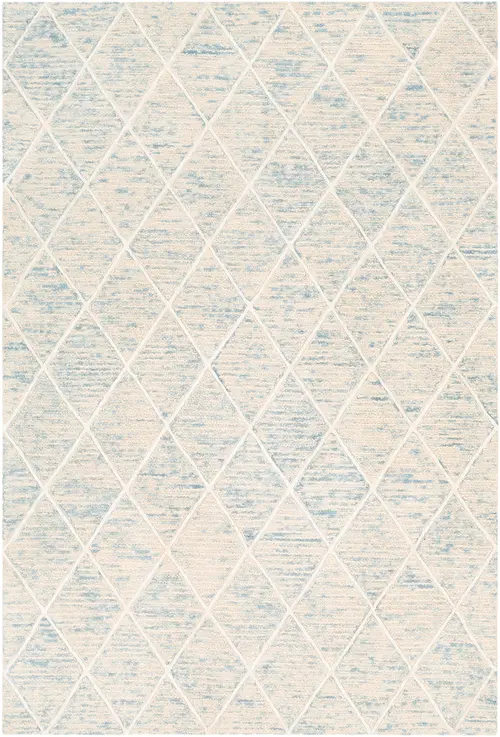 Surya Eaton EAT-2304 Ice Blue Wool Patterned Rug