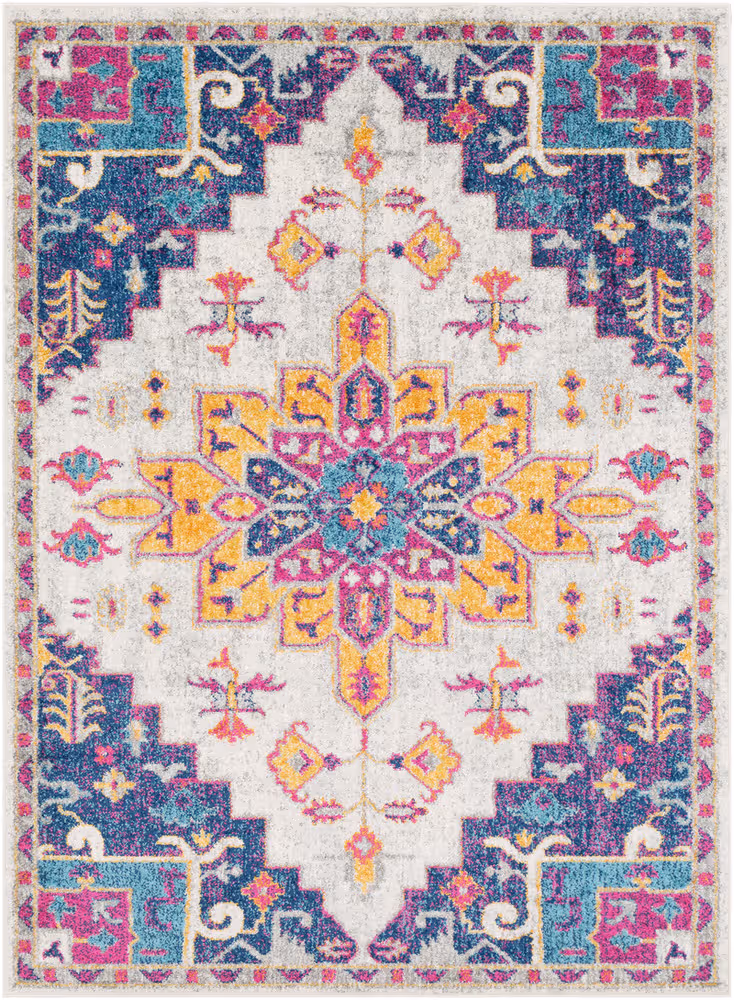Surya Alara ALA-2300 Dark Blue Transitional Synthetic Rug