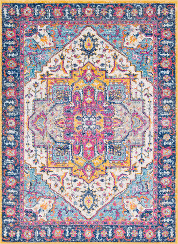 Surya Alara ALA-2302 Dark Blue Transitional Bordered Rug Product Image