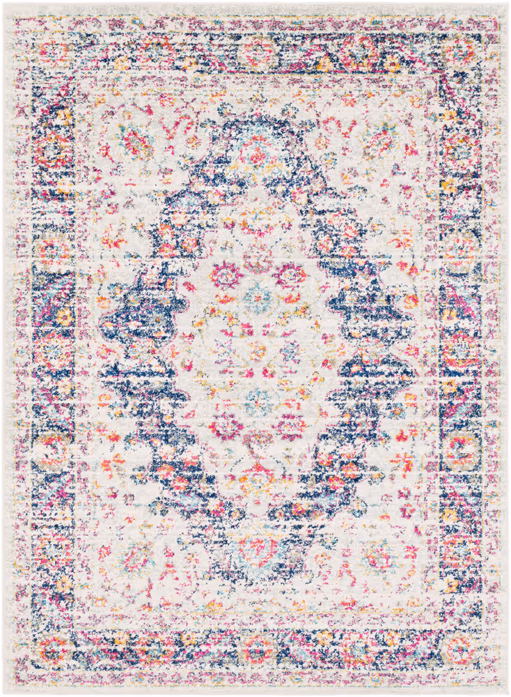 Surya Alara ALA-2312 Bright Pink Traditional Synthetic Rug