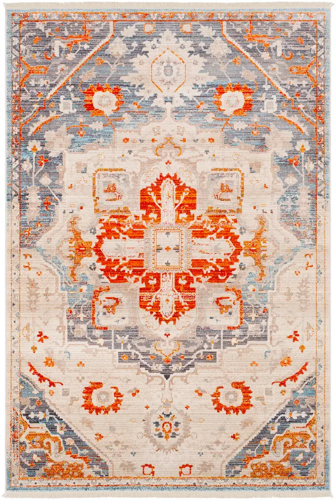 Ephesians EPC-2314 Burnt Orange Transitional Synthetic Rug