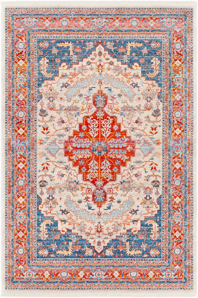 Ephesians EPC-2326 Pale Pink Bordered Transitional Rug