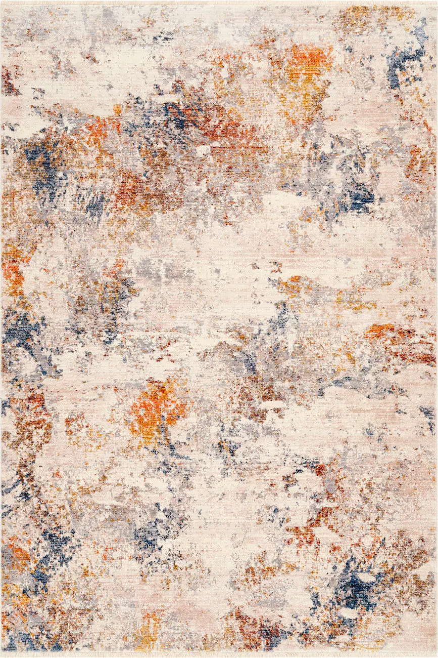 Modern Loom Ephesians EPC-2343 Multi-Colored Power Loomed Synthetic Rug