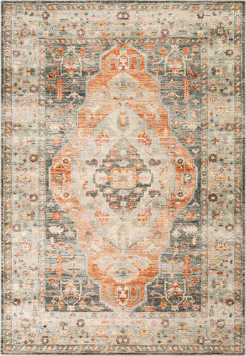 Modern Loom Erin ERN-2306 Multi-Colored Power Loomed Synthetic Rug Product Image