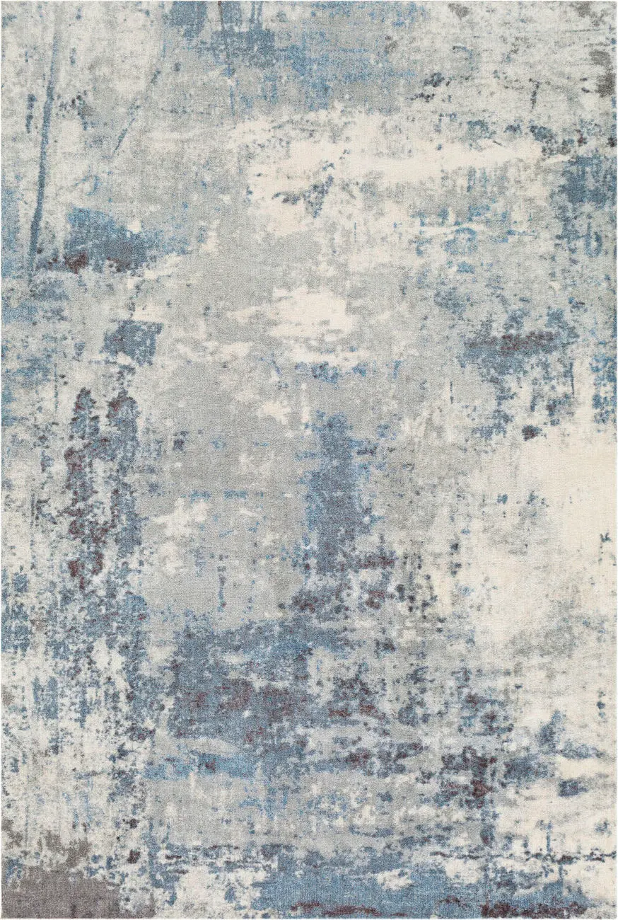 Modern Loom Felicity FCT-8010 Blue Synthetic Abstract Rug