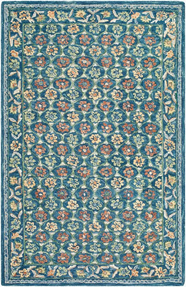 Fairfax FFX-2304 teal Rug