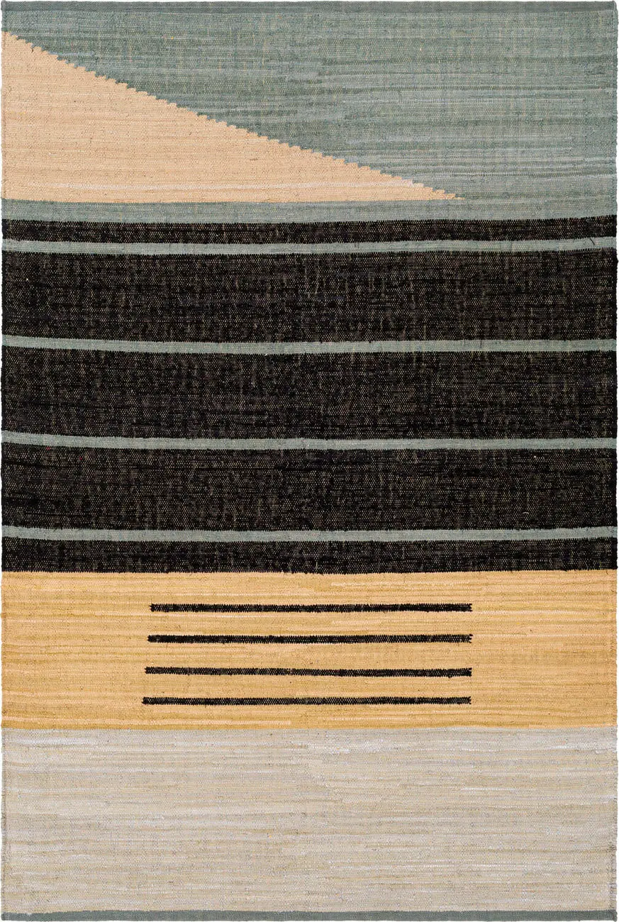 Modern Loom Fulham FHM-2301 Multi-Colored Hand Woven Cotton Rug