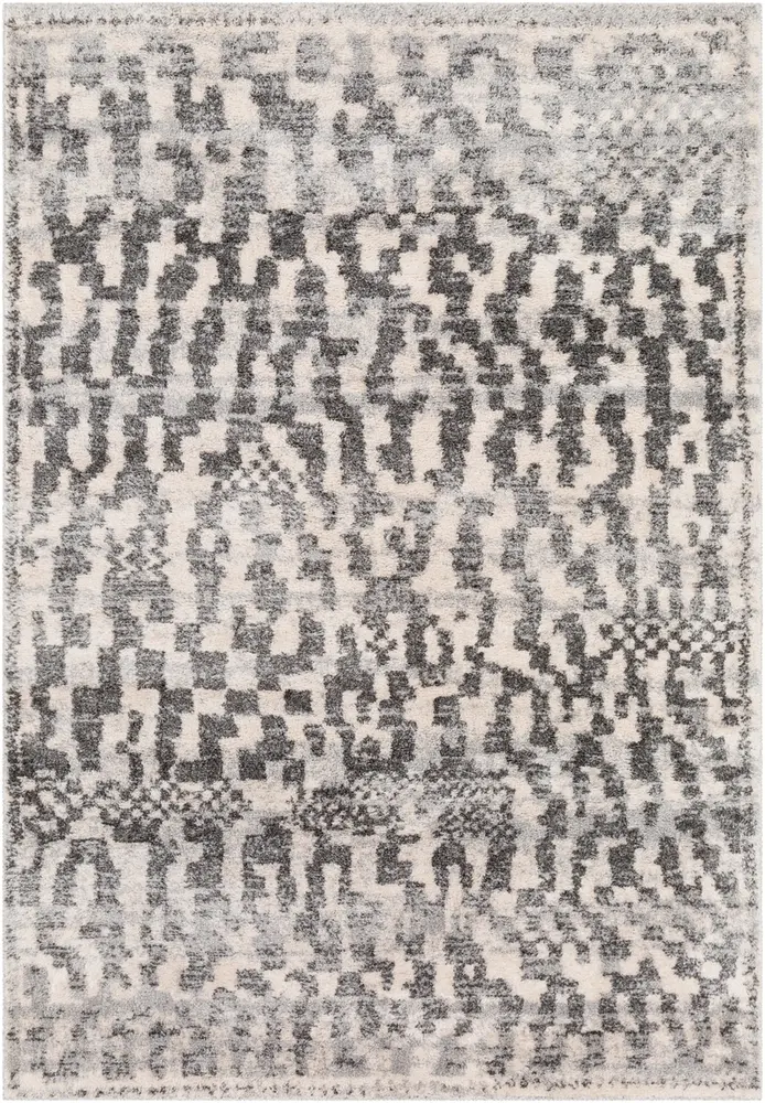 Flokati FKT-2301 Medium Gray Shag Synthetic Rug