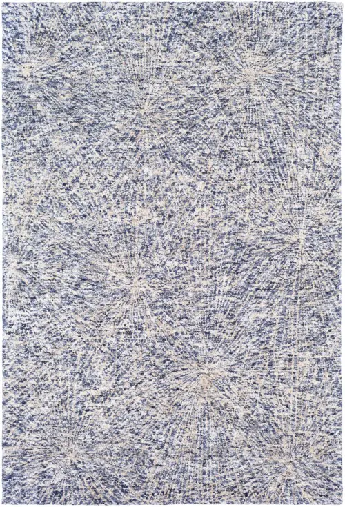 Surya Falcon FLC-8008 Navy Abstract Wool Rug