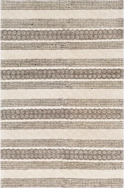 Modern Loom Farmhouse Neutrals FLS-2301 Yellow Wool Braided Rug