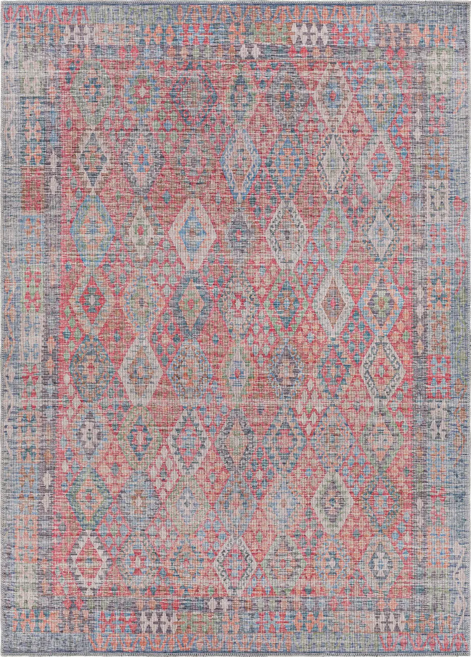 Modern Loom Farrell FRL-2303 Multi-Colored Power Loomed Natural Fiber Rug