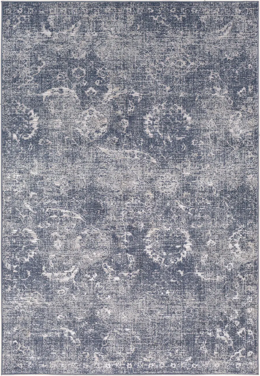 Modern Loom Florence FRO-2300 Blue Synthetic Traditional Rug