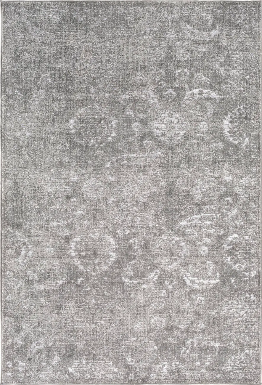 Modern Loom Florence FRO-2302 Gray Floral Transitional Rug
