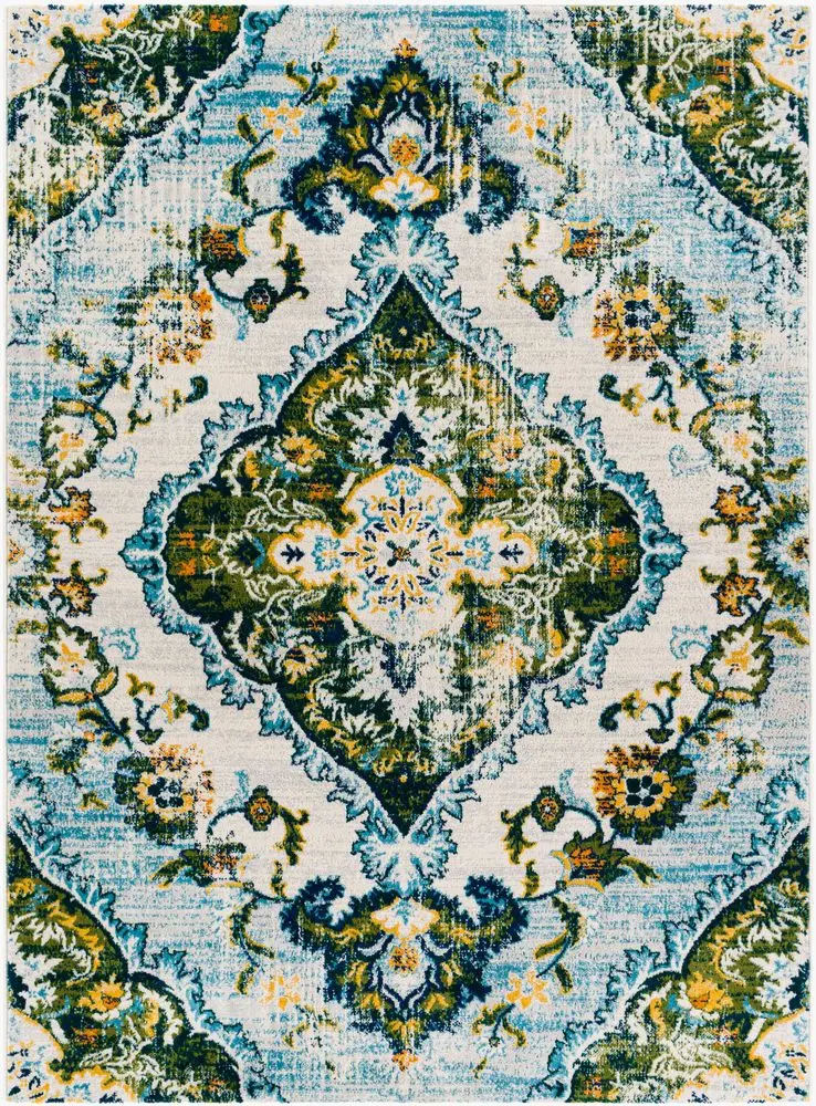 Floransa FSA-2349 green Rug