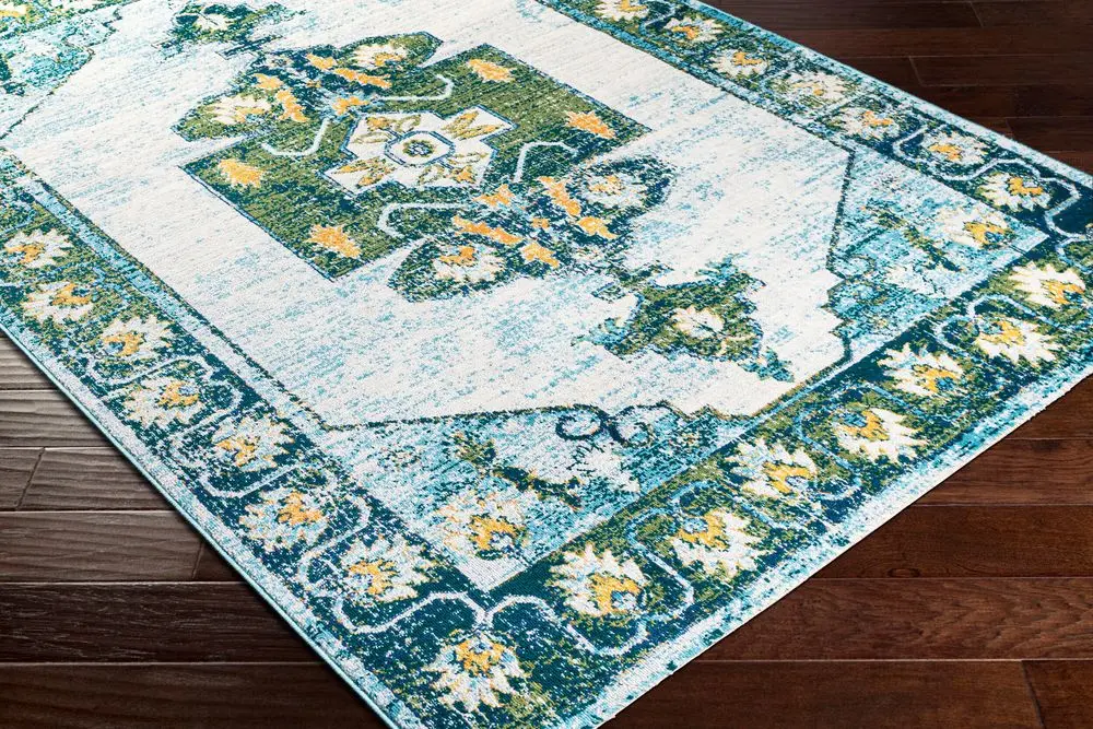 Floransa FSA-2355 green Rug