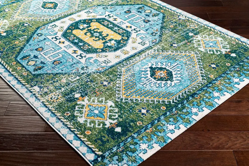 Floransa FSA-2360 green Rug