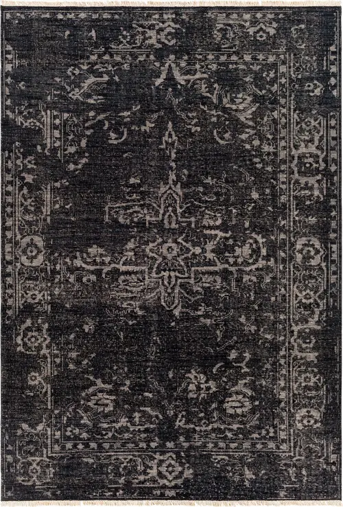 Modern Loom Festival FVL-1010 Gray Hand Knotted Wool Rug