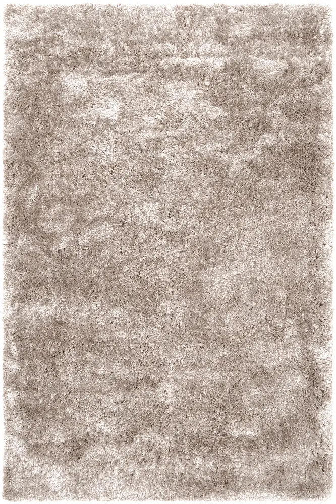 Grizzly GRIZZLY-10 Light Gray Synthetic Shag Rug