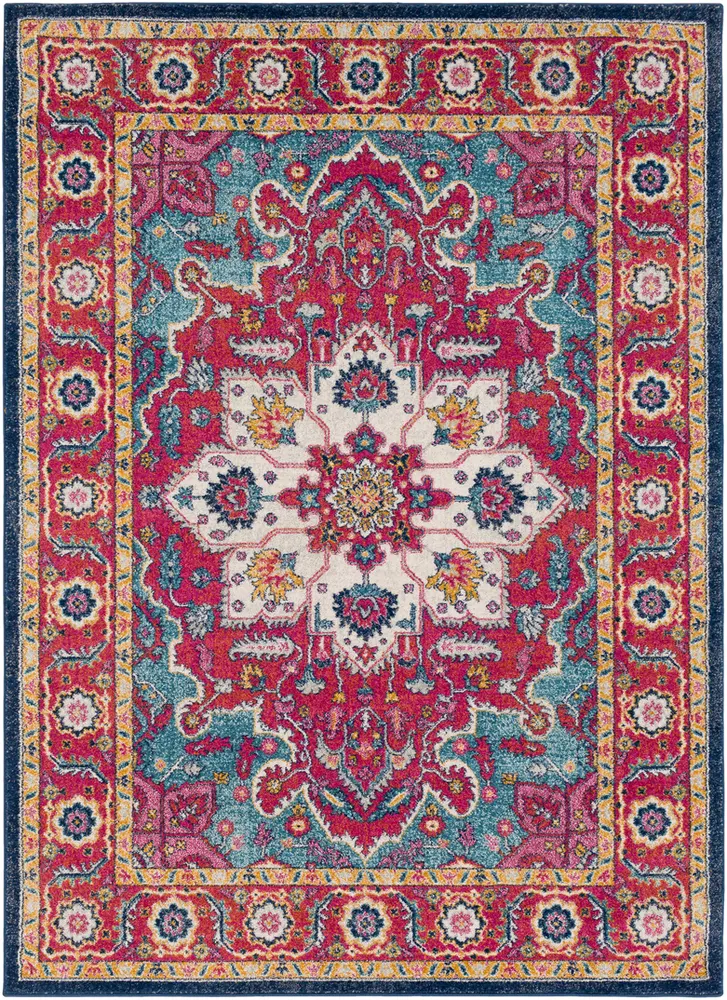Alchir ALR-1010 Teal Traditional Synthetic Rug
