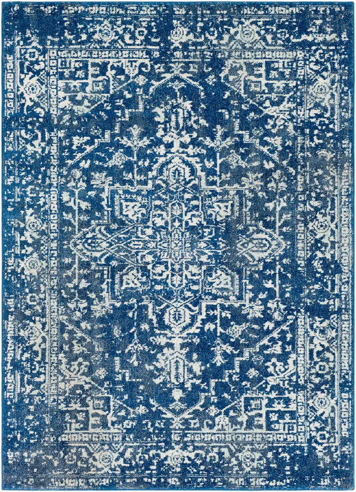 Alchir ALR-1022 Dark Blue Transitional Synthetic Rug