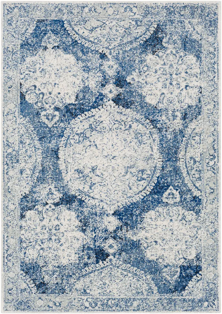 Alchir ALR-1039 Dark Blue Transitional Synthetic Rug