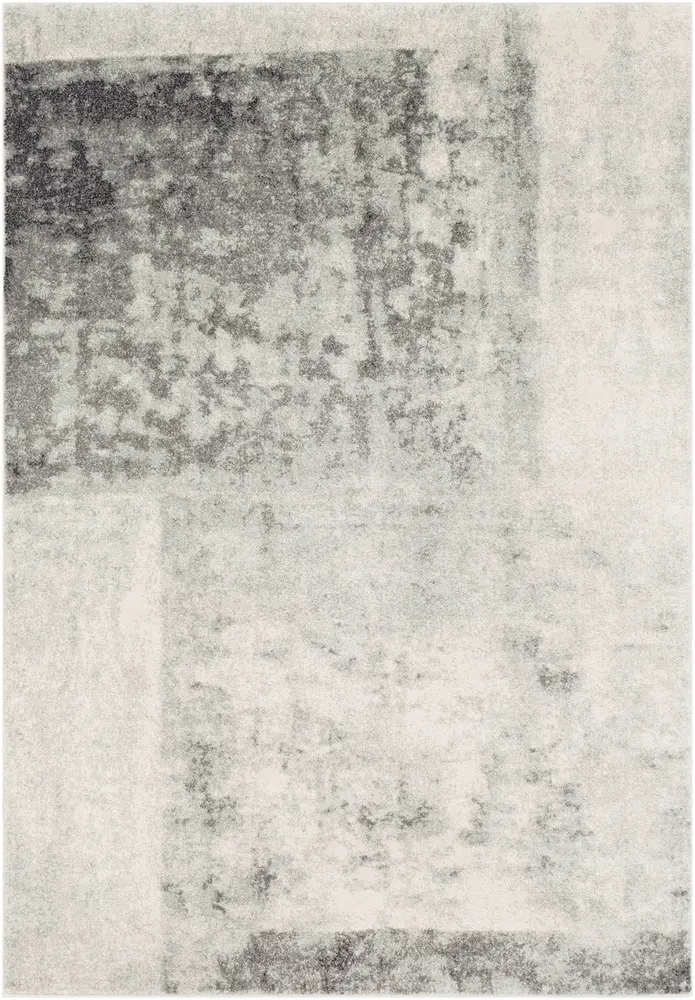 Alchir ALR-1059 Light Gray Synthetic Abstract Rug