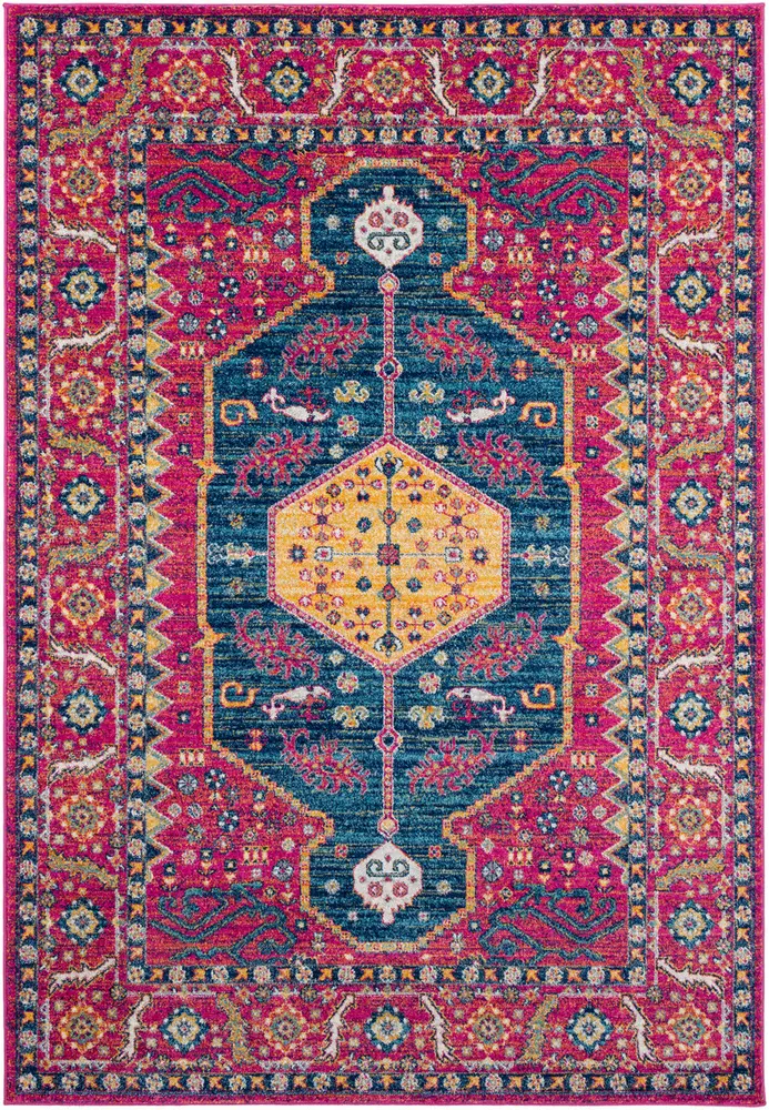 Alchir ALR-1077 Garnet Bordered Traditional Rug