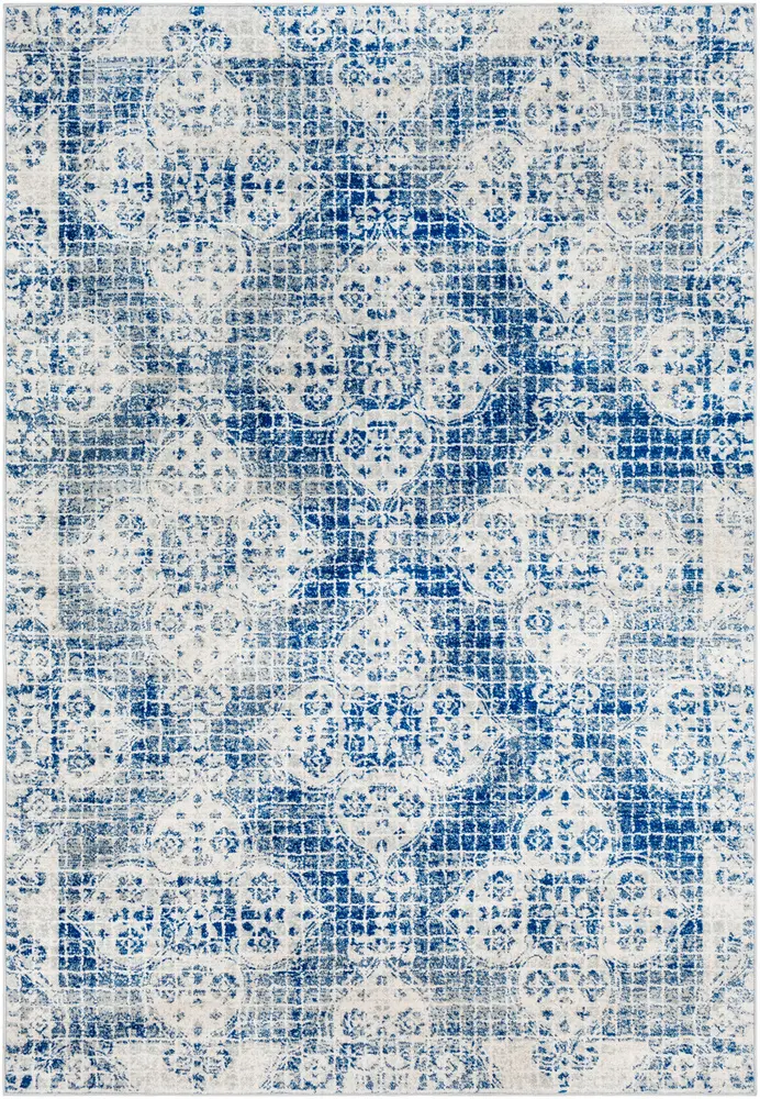 Alchir ALR-1082 Dark Blue Synthetic Transitional Rug