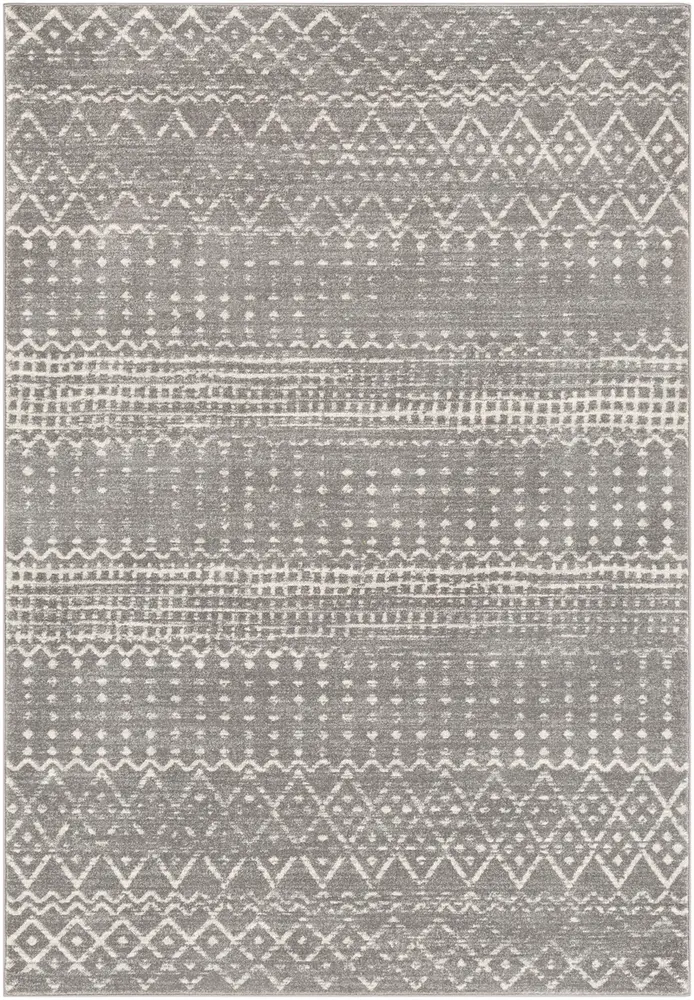 Alchir ALR-1096 Charcoal Patterned Synthetic Rug