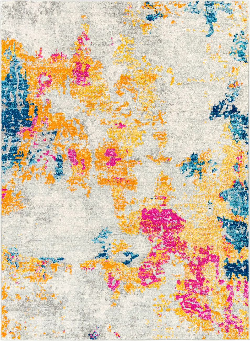 Modern Loom Harput HAP-1102 Multi-Colored Power Loomed Synthetic Rug