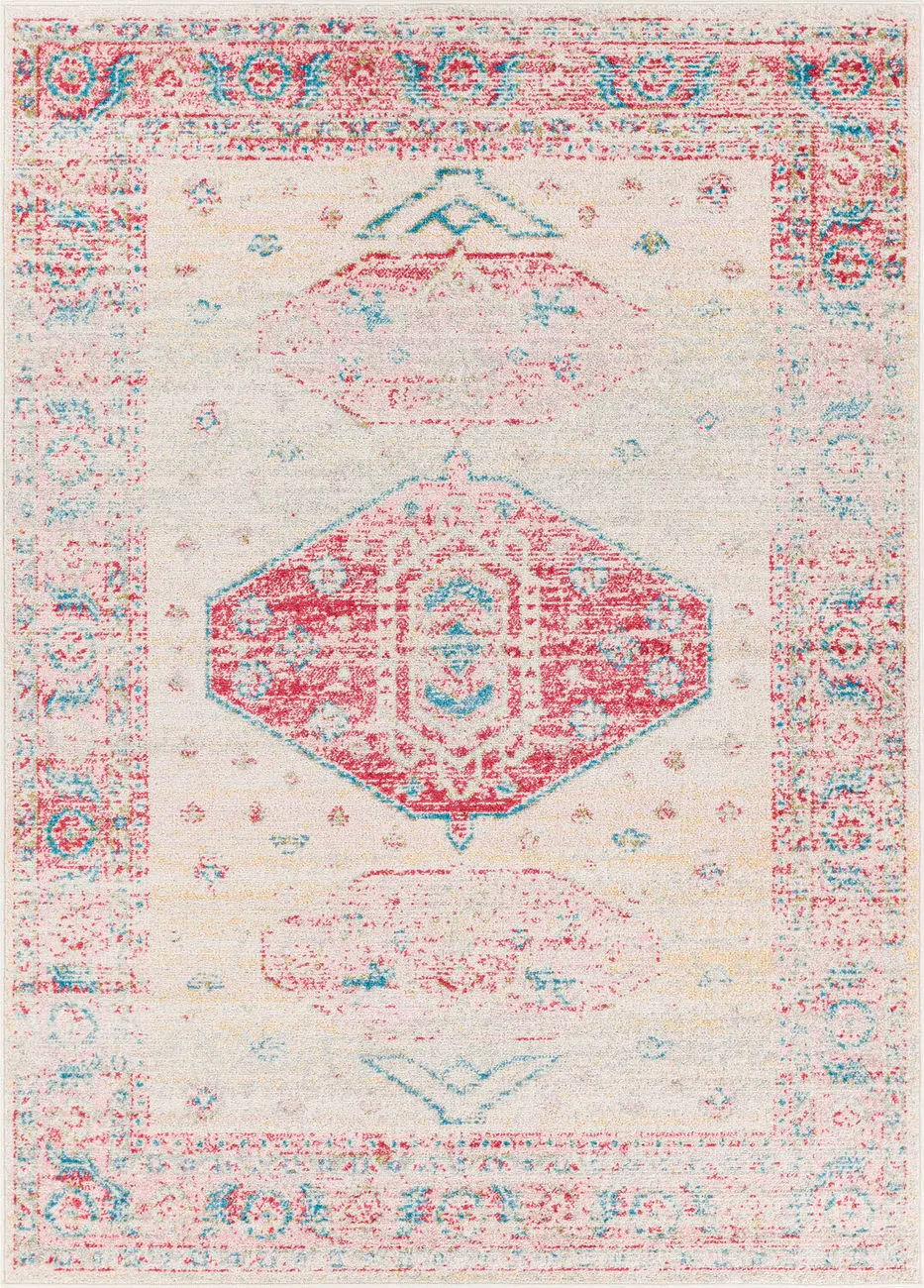 Modern Loom Alchir ALR-1107 Multi-Colored Power Loomed Synthetic Rug