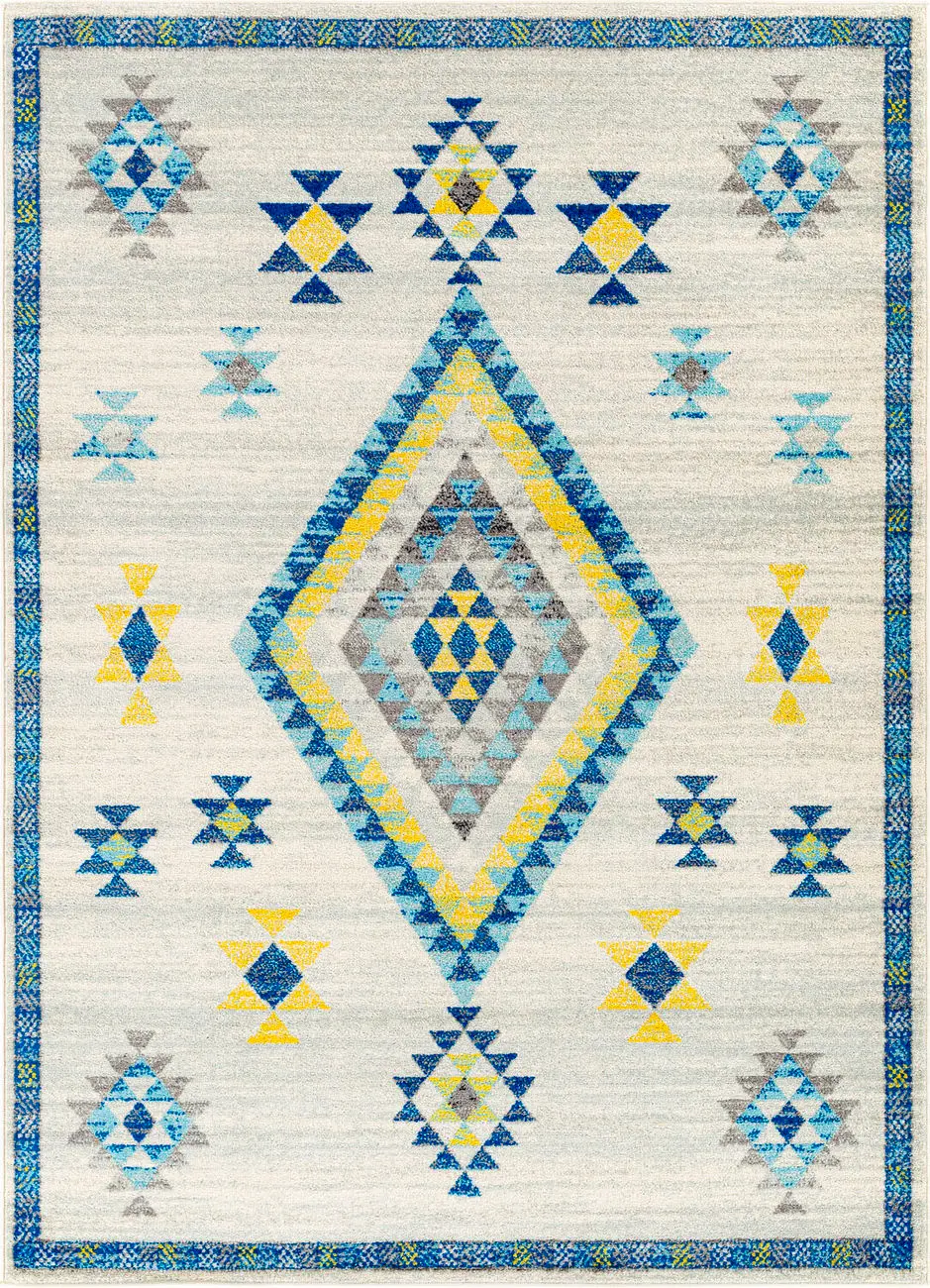 Modern Loom Harput HAP-1125 Multi-Colored Power Loomed Synthetic Rug