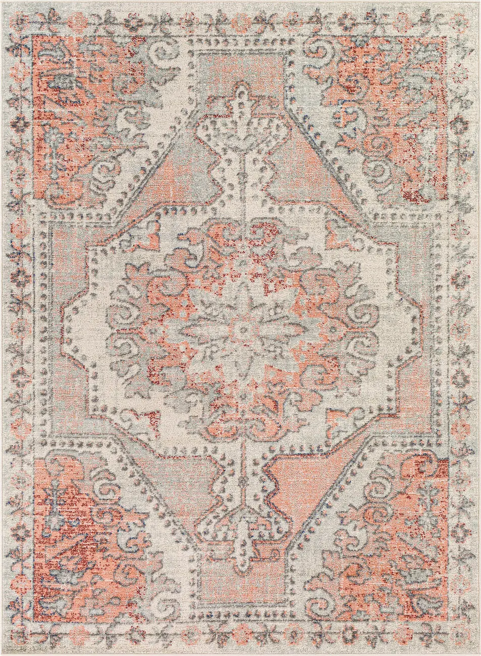 Modern Loom Harput HAP-1128 Pink Power Loomed Synthetic Rug