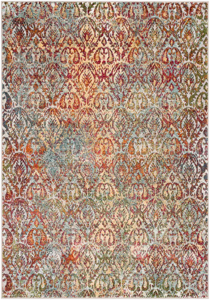 Herati HER-2311 Bright Pink Traditional Patterned Rug