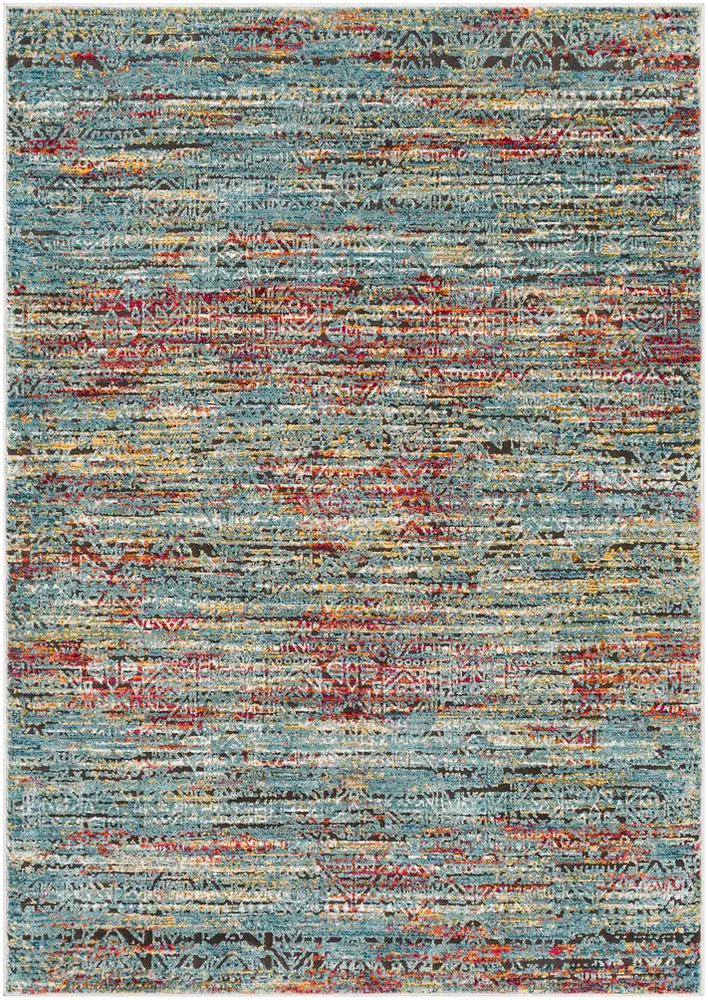 Herati HER-2314 Aqua Patterned Traditional Rug
